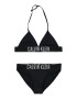 Calvin Klein Swimwear Μπικίνι ανοικτό γκρι / μαύρο - Pepit.gr