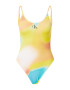 Calvin Klein Swimwear Ολόσωμο μαγιό άκουα / κίτρινο / ροδακινί / offwhite - Pepit.gr