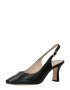 CAPRICE Γόβες slingback μαύρο - Pepit.gr