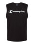 Champion Authentic Athletic Apparel Μπλουζάκι μαύρο / λευκό - Pepit.gr