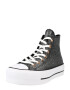 CONVERSE Σνίκερ ψηλό 'Chuck Taylor All Star' καφέ σκουριάς / μαύρο / ασημί / λευκό - Pepit.gr