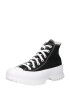 CONVERSE Σνίκερ ψηλό 'Chuck Taylor All Star Lugged 2.0' μαύρο / λευκό - Pepit.gr