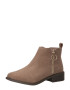 Dorothy Perkins Ankle boots 'Memphis' χρυσό / τέφρα - Pepit.gr