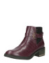 Dorothy Perkins Ankle boots 'Milly' βουργουνδί / μαύρο - Pepit.gr