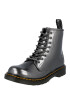 Dr. Martens Μπότες μαύρο / ασημί - Pepit.gr