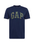 GAP Μπλουζάκι 'V-SS CAMO ARCH LOGO TEE' ναυτικό μπλε - Pepit.gr