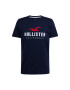 HOLLISTER Μπλουζάκι 'EMEA' ναυτικό μπλε / κόκκινο / λευκό - Pepit.gr