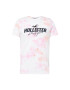 HOLLISTER Μπλουζάκι ροζ / μαύρο / offwhite - Pepit.gr