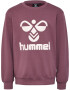 Hummel Μπλούζα φούτερ 'Dos' μούρο / offwhite - Pepit.gr