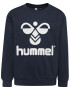 Hummel Μπλούζα φούτερ ναυτικό μπλε / λευκό - Pepit.gr