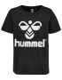 Hummel Μπλουζάκι 'Tres' μαύρο / λευκό - Pepit.gr