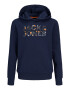 Jack & Jones Junior Μπλούζα φούτερ μπλε νύχτας / γκρι / πορτοκαλί / μαύρο - Pepit.gr