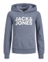 Jack & Jones Junior Μπλούζα φούτερ μπλε περιστεριού / λευκό - Pepit.gr