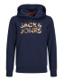 Jack & Jones Junior Μπλούζα φούτερ μπλε / πορτοκαλί - Pepit.gr