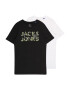 Jack & Jones Junior Μπλουζάκι ανάμεικτα χρώματα / μαύρο / λευκό - Pepit.gr