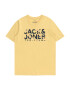 Jack & Jones Junior Μπλουζάκι 'BECS' μουσταρδί / πορτοκαλί / μαύρο / λευκό - Pepit.gr