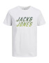 Jack & Jones Junior Μπλουζάκι 'Haak' ανοικτό πράσινο / σκούρο πράσινο / λευκό - Pepit.gr