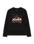 Jack & Jones Junior Μπλουζάκι 'Hunt' γκρι / σκούρο πορτοκαλί / μαύρο / λευκό - Pepit.gr