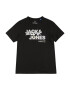 Jack & Jones Junior Μπλουζάκι 'Hunter' μαύρο / λευκό - Pepit.gr