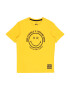 Jack & Jones Junior Μπλουζάκι 'JORSMILEY WORLD' κίτρινο / μαύρο - Pepit.gr