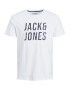 Jack & Jones Junior Μπλουζάκι μαύρο / λευκό - Pepit.gr