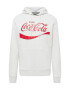 JACK & JONES Μπλούζα φούτερ 'COCA COLA' κόκκινο / λευκό μελανζέ - Pepit.gr