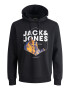 JACK & JONES Μπλούζα φούτερ 'Kalf' ναυτικό μπλε / χρυσοκίτρινο / μαύρο / λευκό - Pepit.gr