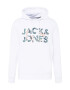 JACK & JONES Μπλούζα φούτερ μπλε μαρέν / μπλε περιστεριού / κοραλί / λευκό - Pepit.gr