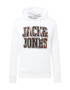 JACK & JONES Μπλούζα φούτερ πορτοκαλί νέον / μαύρο / λευκό - Pepit.gr