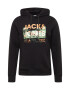 JACK & JONES Μπλούζα φούτερ 'Trek' μήλο / πράσινο παστέλ / ανοικτό πορτοκαλί / μαύρο - Pepit.gr