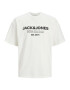 JACK & JONES Μπλουζάκι 'GALE' μαύρο / λευκό - Pepit.gr