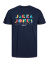 JACK & JONES Μπλουζάκι 'PALETTE' ναυτικό μπλε / ανάμεικτα χρώματα - Pepit.gr