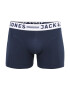 JACK & JONES Μποξεράκι 'Sense' ναυτικό μπλε / offwhite - Pepit.gr