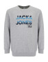 Jack & Jones Plus Μπλούζα φούτερ 'COSETH' μπλε νύχτας / μπλε ουρανού / γκρι μελανζέ - Pepit.gr