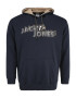 Jack & Jones Plus Μπλούζα φούτερ μπεζ / μπλε / γκρι - Pepit.gr