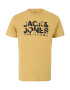 Jack & Jones Plus Μπλουζάκι 'BECS' μουσταρδί / πορτοκαλί / μαύρο / λευκό - Pepit.gr