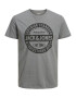 Jack & Jones Plus Μπλουζάκι γκρι / μαύρο - Pepit.gr