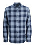 Jack & Jones Plus Πουκάμισο 'Gingham' μπλε περιστεριού / σκούρο μπλε - Pepit.gr