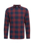 JACK & JONES Πουκάμισο 'Gingham' σκούρο μπλε / κόκκινο κρασί - Pepit.gr