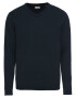 JACK & JONES Πουλόβερ 'JJEBASIC KNIT V-NECK' μπλε νύχτας - Pepit.gr