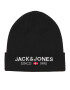 JACK & JONES Σκούφος 'ARCHIE' κόκκινο / μαύρο / λευκό - Pepit.gr