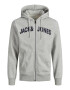 JACK & JONES Ζακέτα φούτερ 'Navy' ναυτικό μπλε / λευκό - Pepit.gr