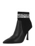 Karl Lagerfeld Ankle boots 'PANDARA' μαύρο / λευκό - Pepit.gr