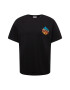 KnowledgeCotton Apparel Μπλουζάκι 'WATERAID' μπλε ουρανού / πορτοκαλί / καρπουζί / μαύρο - Pepit.gr