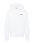 LEVI'S Μπλούζα φούτερ 'RELAXED BABY TAB HOODIE NEUTRALS' κόκκινο / λευκό - Pepit.gr