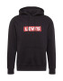 LEVI'S ® Μπλούζα φούτερ 'T3 RELAXD GRAPHIC HOODIE BLACKS' κόκκινο / μαύρο / λευκό - Pepit.gr