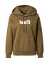 LEVI'S Μπλούζα φούτερ 'GRAPHIC STANDARD HOODIE NEUTRALS' λαδί / λευκό - Pepit.gr