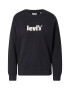 LEVI'S Μπλούζα φούτερ 'GRAPHIC STANDARD CREW BLACKS' μαύρο / λευκό - Pepit.gr