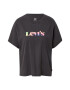 LEVI'S Μπλουζάκι 'GRAPHIC VARSITY TEE BLACKS' μπλε ρουά / ανοικτό πράσινο / ρόδινο / μαύρο - Pepit.gr