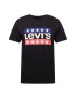 LEVI'S Μπλουζάκι 'LSE_GRAPHIC CREWNECK TE BLACKS' ναυτικό μπλε / σομόν / μαύρο / λευκό - Pepit.gr